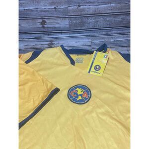 Rhinox Men's Soccer‎ Jersey Central Ameria NWT Yellow XL
